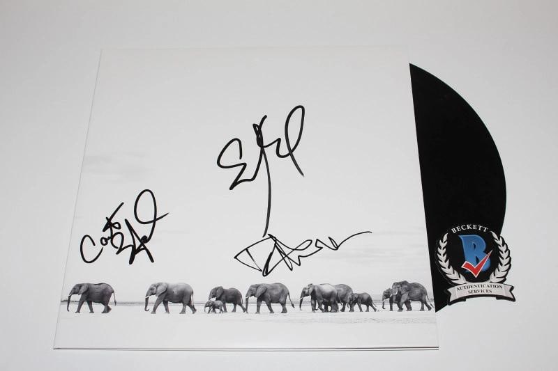 DAVE MATTHEWS BAND SIGNED 'WHERE ARE YOU GOING' DMB ALBUM VINYL BECKETT COA x3 - 3