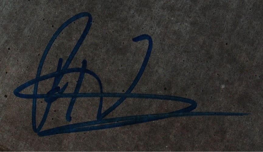 FOO FIGHTERS Concrete And Gold Signed Vinyl LP JSA COA GROHL HAWKINS MENDEL + 2 - 6