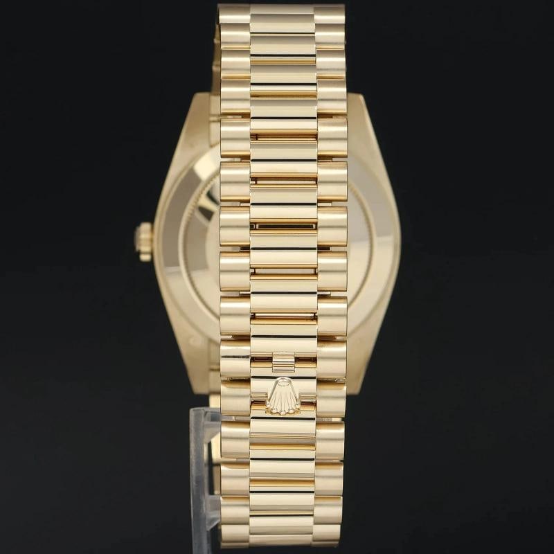 2023 MINT Rolex 228238 Day-Date 40 President Silver Roman Gold Watch Box - 5