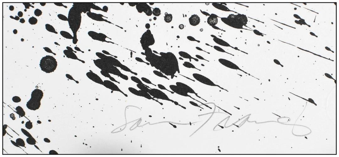 Sam Francis Original Lithograph L. 183;SF.203 Abstract Hand Signed Framed Art - 5
