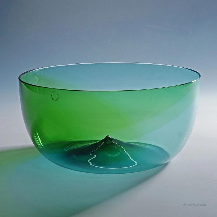 Large Venini Bowl 'Coreano', Designed by Tapio Wirkkala in 1966 - 2