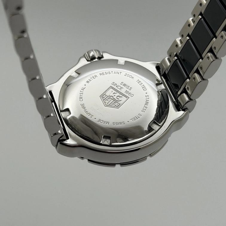 TAG Heuer Formula 1 WAH1212 37mm Black Dial Diamond Bezel Stainless Quartz - 5