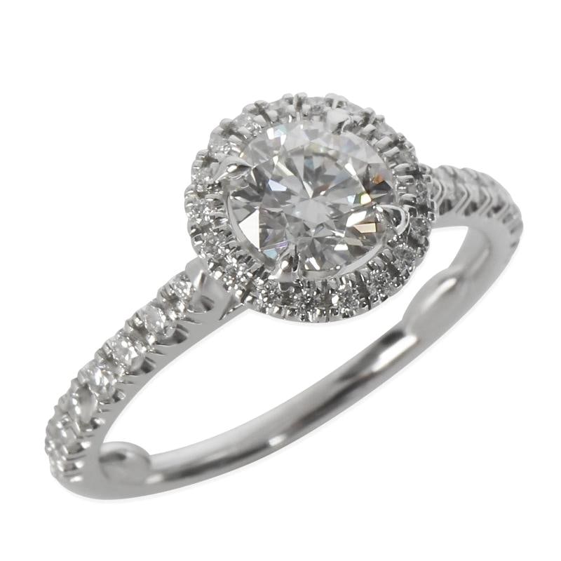 Cartier 0.9 ct Round Brilliant Diamond Destinee Engagement Ring - 5