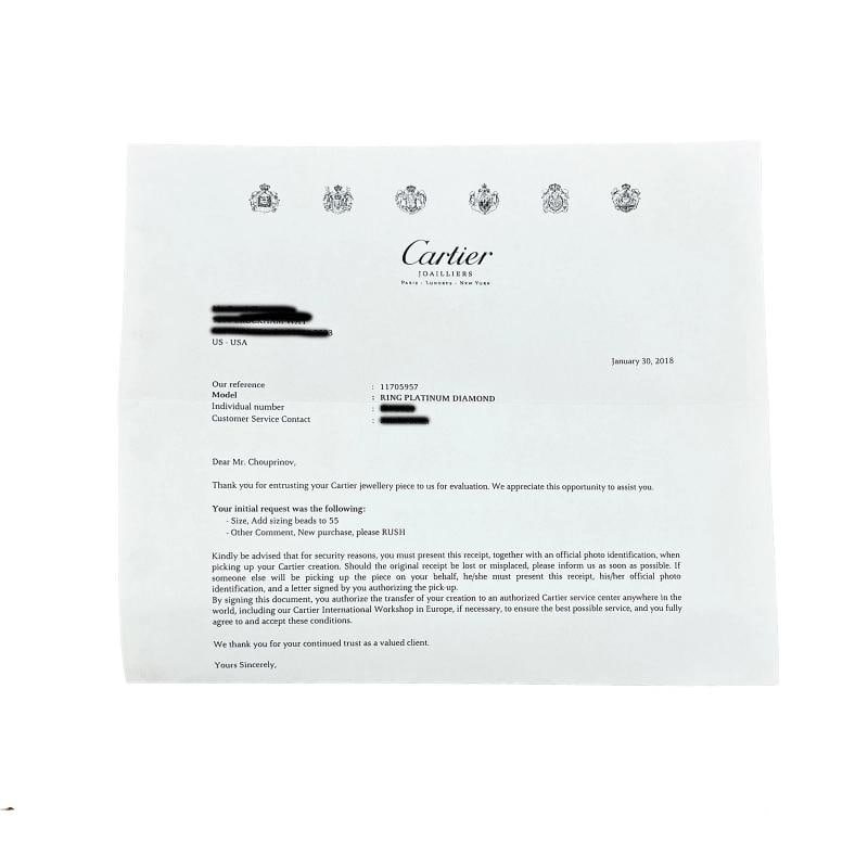 Cartier 0.9 ct Round Brilliant Diamond Destinee Engagement Ring - 6
