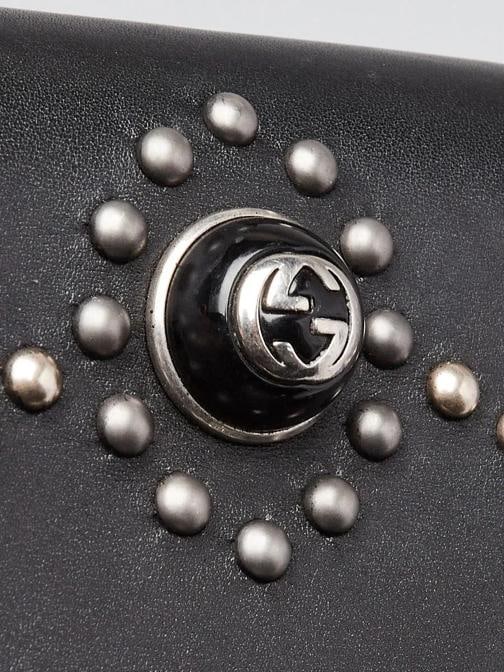 Gucci Black Leather Studded Dionysus Small Shoulder Bag - 6