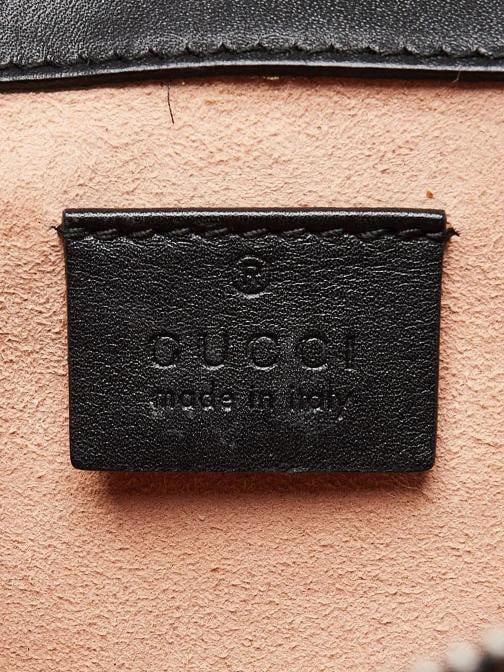 Gucci Black Leather Studded Dionysus Small Shoulder Bag - 9