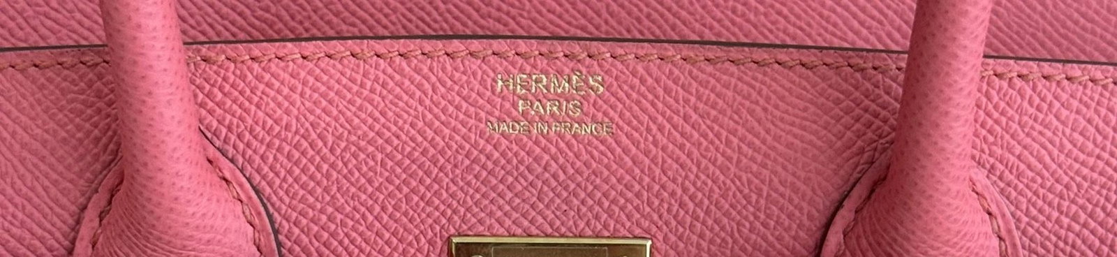 Hermes Birkin 30 Flamingo Pink Epsom Leather Gold Hardware Handbag RARE - 5