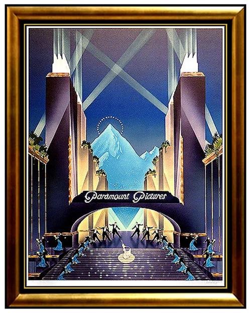 ROBERT HOPPE Signed Paramount Pictures Original Screenprint Movie Art PRINT (1 of 5)