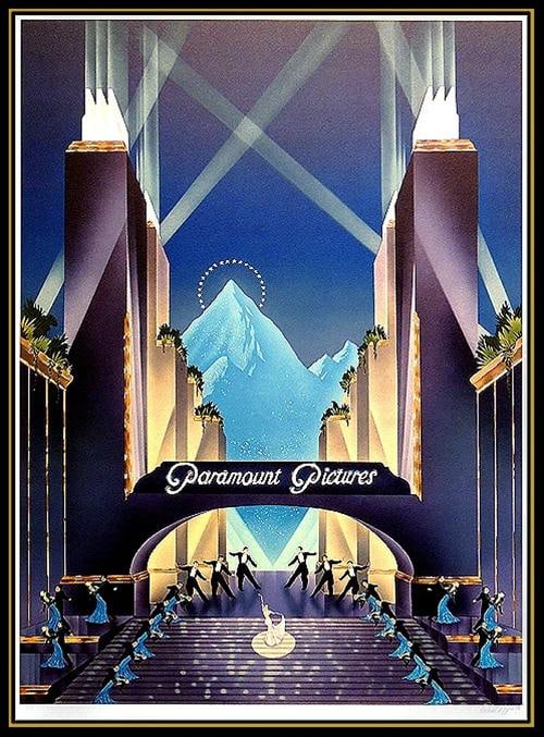 ROBERT HOPPE Signed Paramount Pictures Original Screenprint Movie Art PRINT - 2