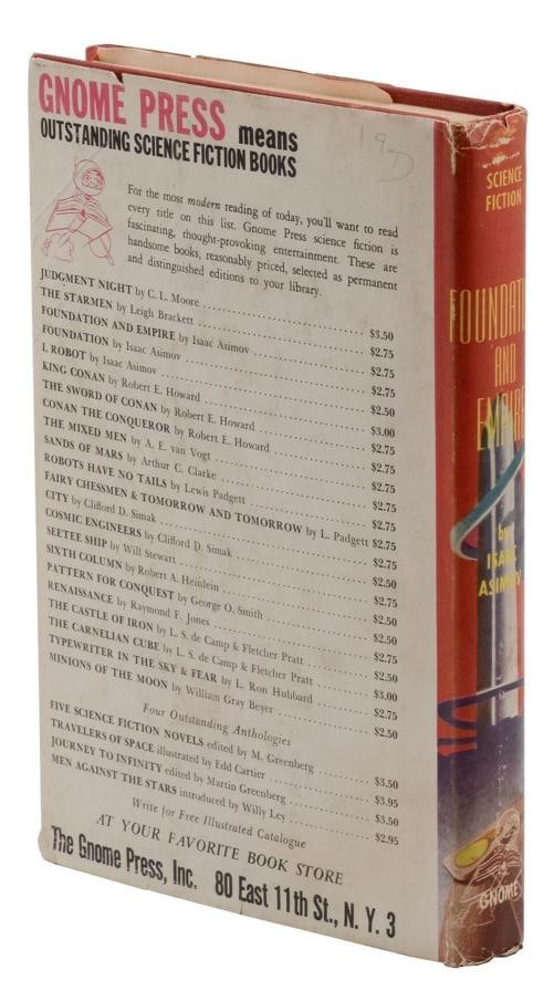 Foundation and Empire ~ by ISAAC ASIMOV ~ First Edition ~ 1st Printing 1952 - 2