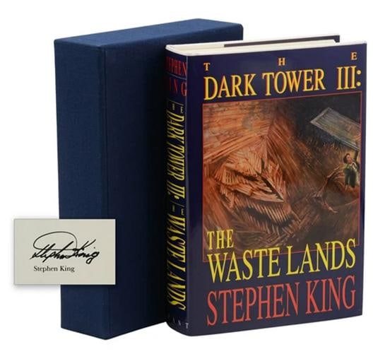 Dark Tower III The Waste Lands ~ STEPHEN KING Signed Limited First Edition 1991 (1 of 10)