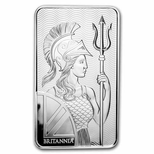 100 oz Silver Bar - The Royal Mint Britannia: Brand: Private Mint,MPN: 241138,Year: N/A,Fineness: 0.9999,Denomination: N/A,Circulated/Uncirculated: None,Certification: Uncertified,Country of Origin: United States