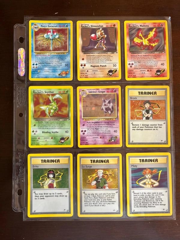 2000 Pokemon TCG: Full Complete Gym Heroes Set (132/132) - 2