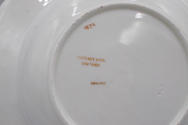 Rare Museum Quality Brownfield Artist Signed Turtle Soup Bowl/Plate Tiffany & Co - 7