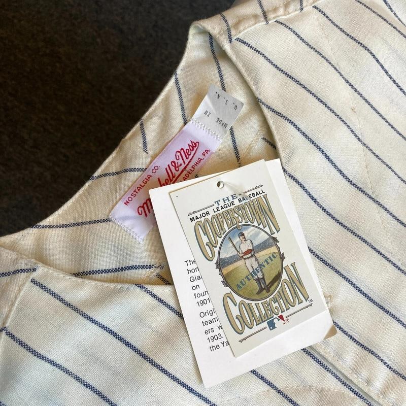 Mint Mickey Mantle Signed 1951 New York Yankees Rookie Game Model Jersey JSA COA - 8