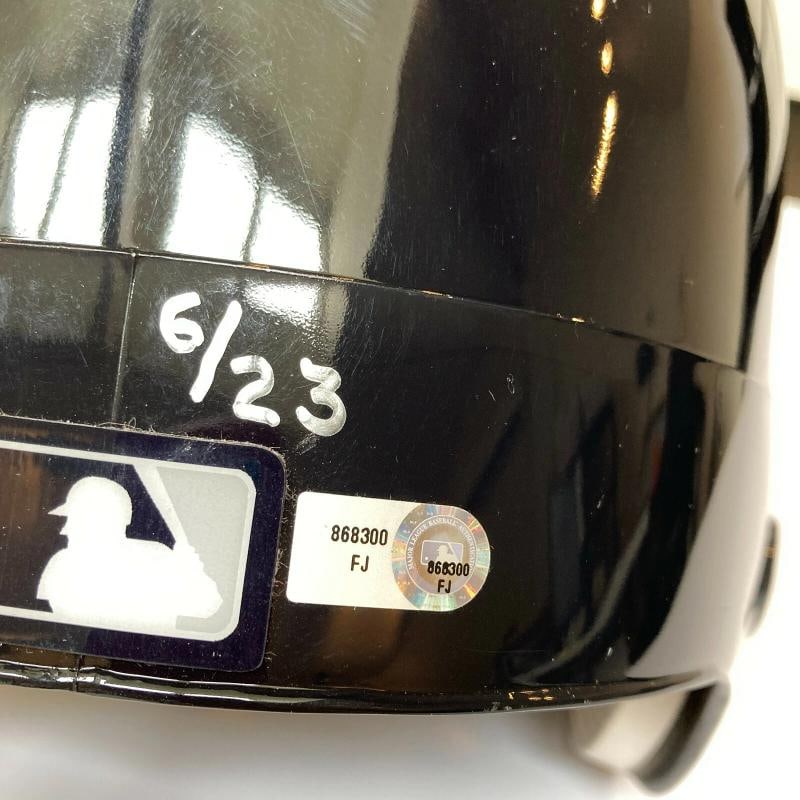 Beautiful Derek Jeter New York Yankees Captains Signed Game Helmet Steiner & MLB - 5