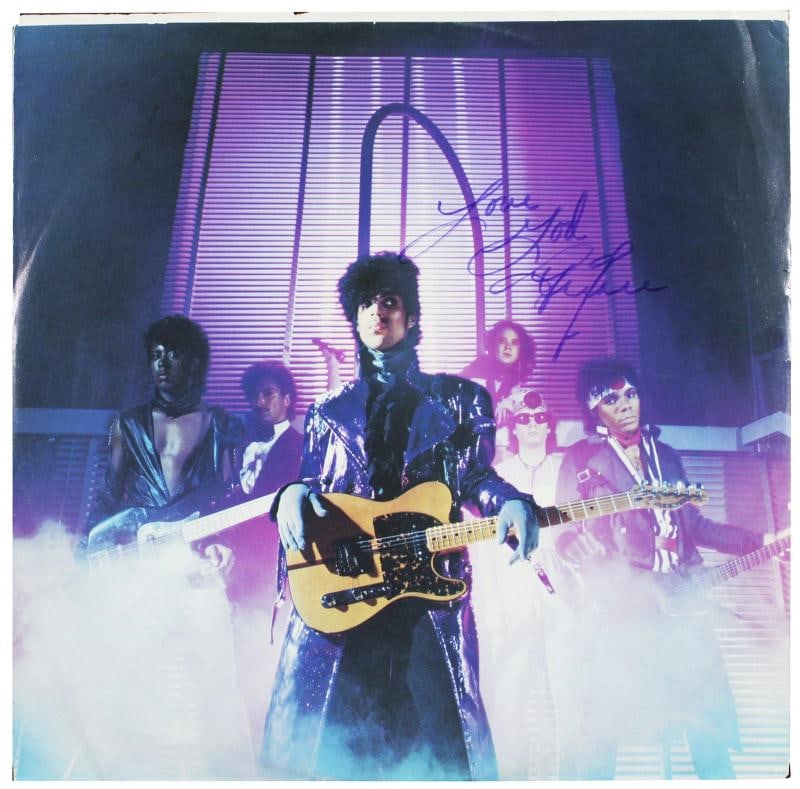 Prince Love God Signed 1999 Album Sleeve w/ Vinyl JSA - 2