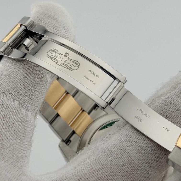 Rolex Sky Dweller 326933 42mm Black Dial 18k Yellow Gold Steel Box Paper - 8