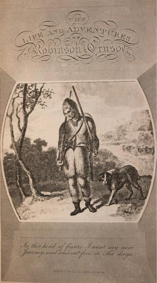 1831 Robinson Crusoe Daniel Defoe Bound by Bayntun Extra Illustrated Fine Scarce - 9