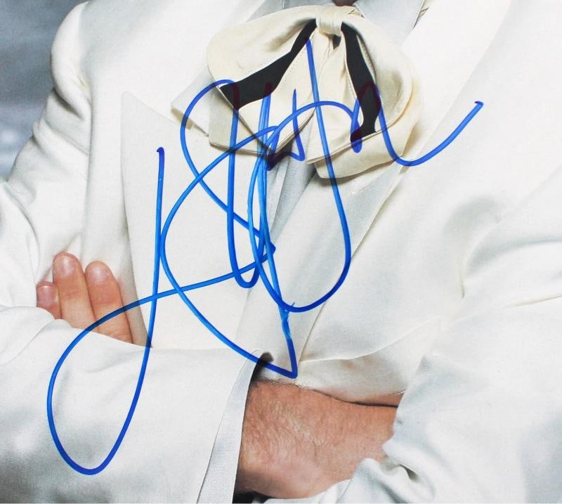 Elton John Signed Mona Lisas And Mad Hatters Album Cover W/ Vinyl (Beckett) - 3
