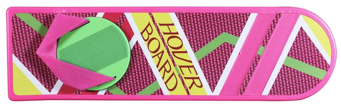Back To The Future (4) Fox, Lloyd, Thompson & Wilson Signed Hoverboard BAS Wit - 6