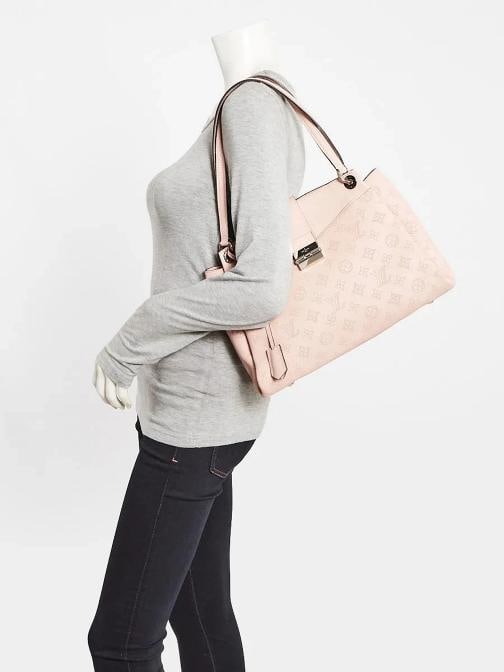 Louis Vuitton Magnolia Mahina Leather Sevres Bag - 2