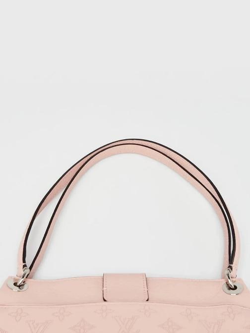 Louis Vuitton Magnolia Mahina Leather Sevres Bag - 7