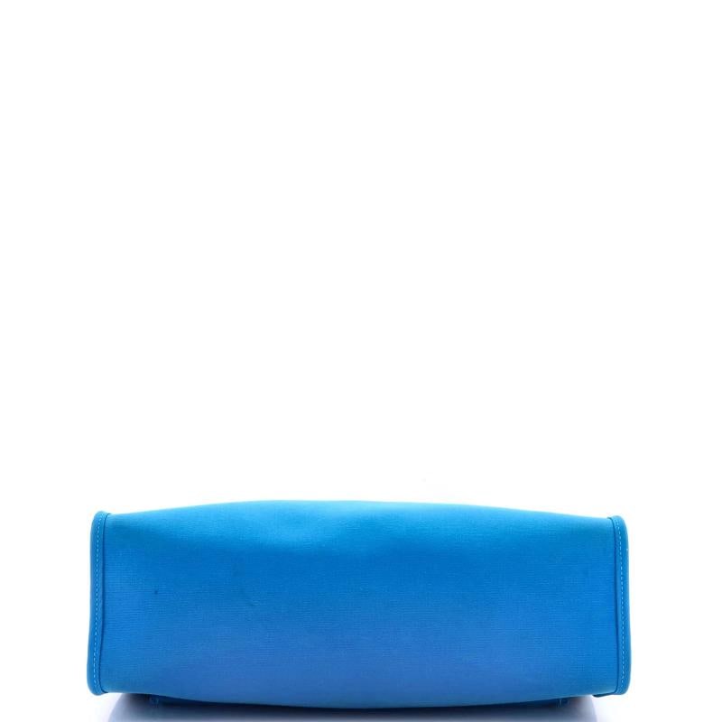 Hermes Herbag Zip Leather and Toile 31 - 5