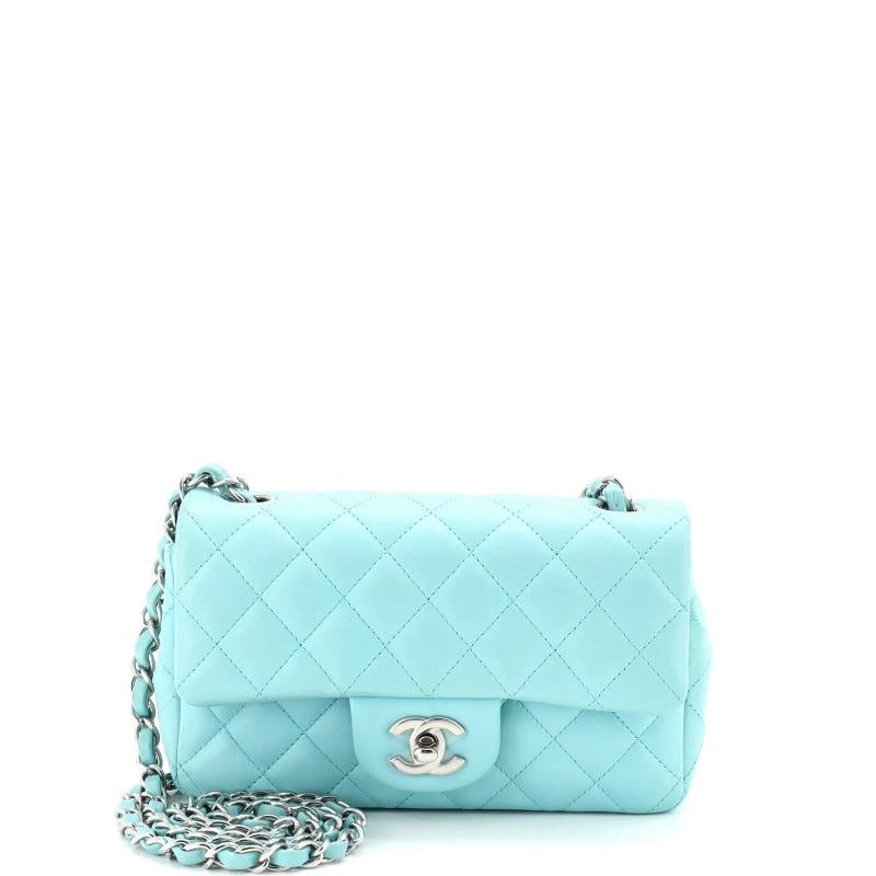 Chanel Classic Single Flap Bag Quilted Lambskin Mini
