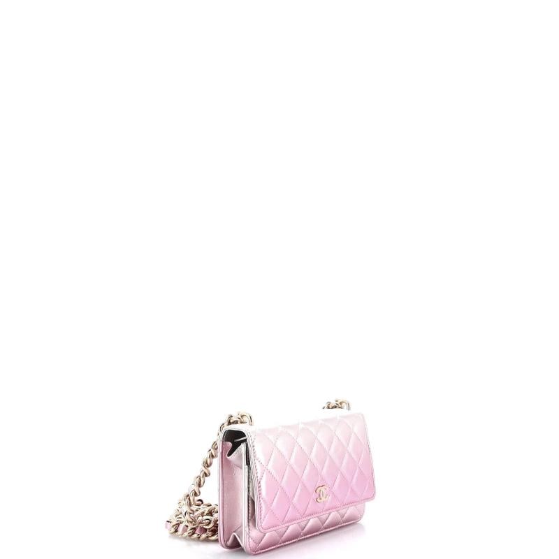 Chanel Like a Wallet Wallet on Chain Quilted Gradient Metallic Lambskin - 2