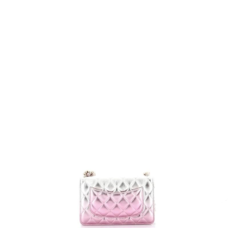 Chanel Like a Wallet Wallet on Chain Quilted Gradient Metallic Lambskin - 3