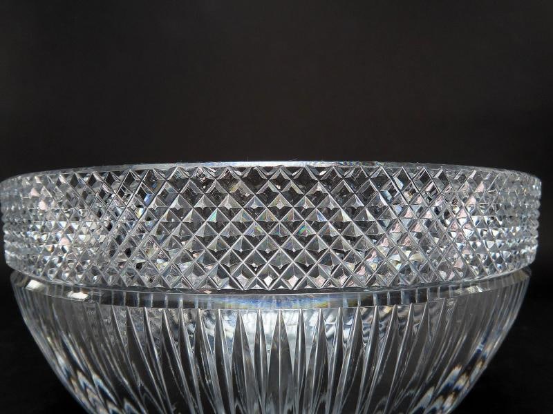 Wonderful Signed Libbey ABP Cut Glass Centerpiece Fruit Bowl - 2