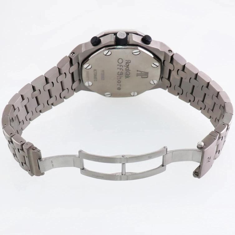 MINT Audemars Piguet 42mm Royal Oak Offshore Chrono Titanium 26170Ti Ghost Watch - 7
