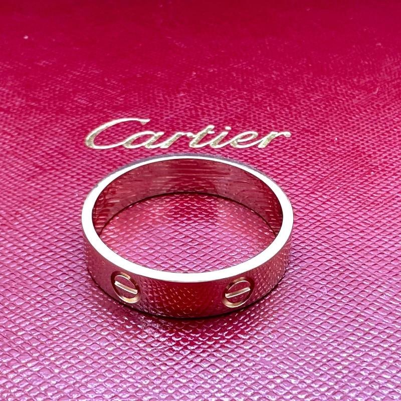CARTIER Love Ring in Pink Gold Size 68 5.5 MM - 10