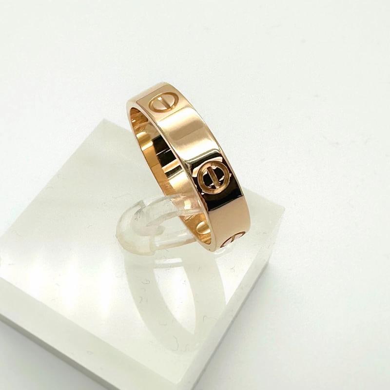 CARTIER Love Ring in Pink Gold Size 68 5.5 MM - 4