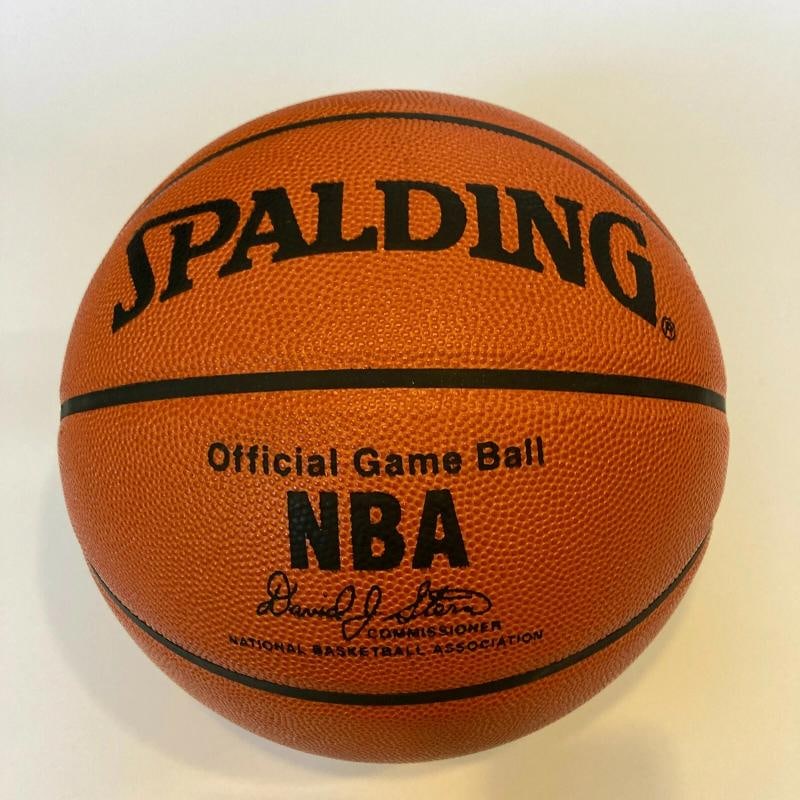 Scottie Pippen Signed Spalding Official NBA Game Basketball With Beckett COA - 5