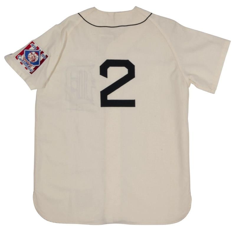Rare Charlie Gehringer Signed Autographed Detroit Tigers Jersey With PSA DNA COA - 6