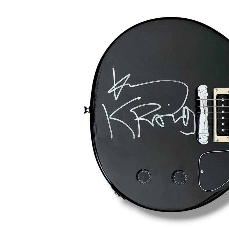 Lenny Kravitz Signed Guitar JSA COA Epiphone Les Paul Jr. American Woman - 2