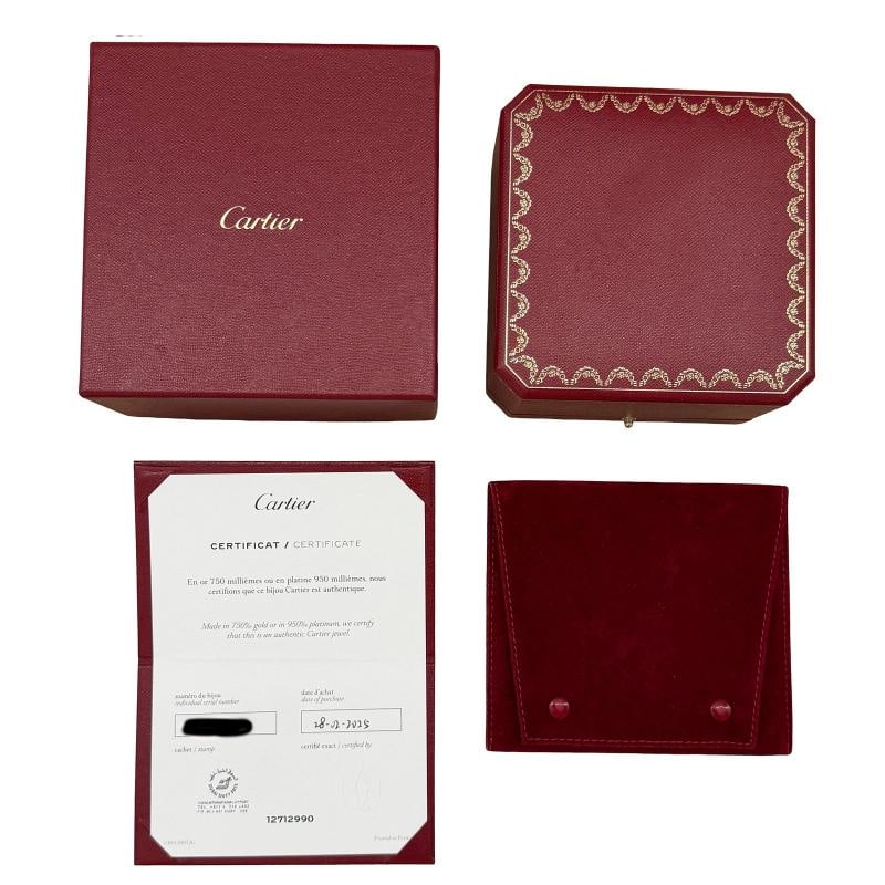 Cartier Yellow Gold Diamond Brushed Finished Love Bracelet - 5