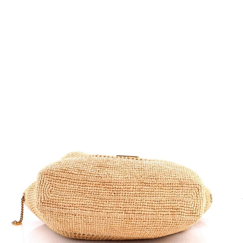 Saint Laurent Icare Shopping Tote Raffia Maxi - 5