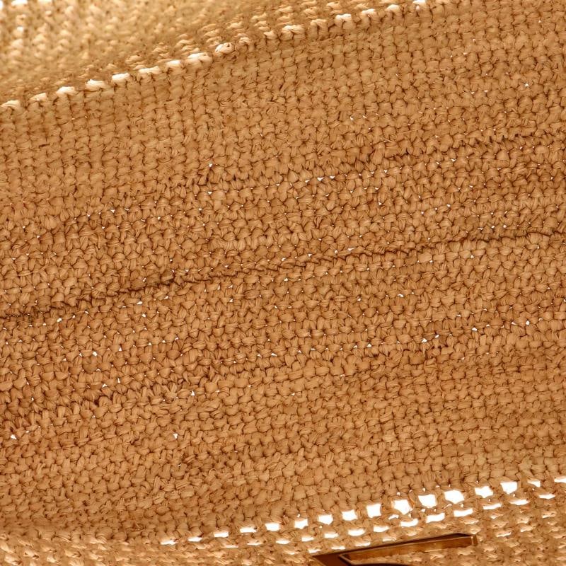 Saint Laurent Icare Shopping Tote Raffia Maxi - 6