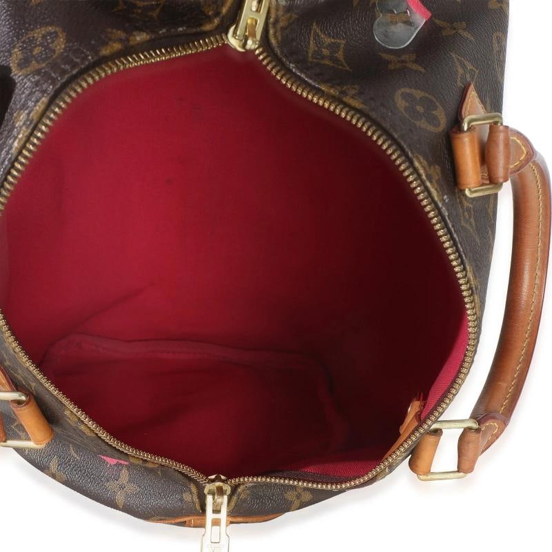Louis Vuitton Monogram Canvas Love Lock Speedy Bandouliere 30 - 5
