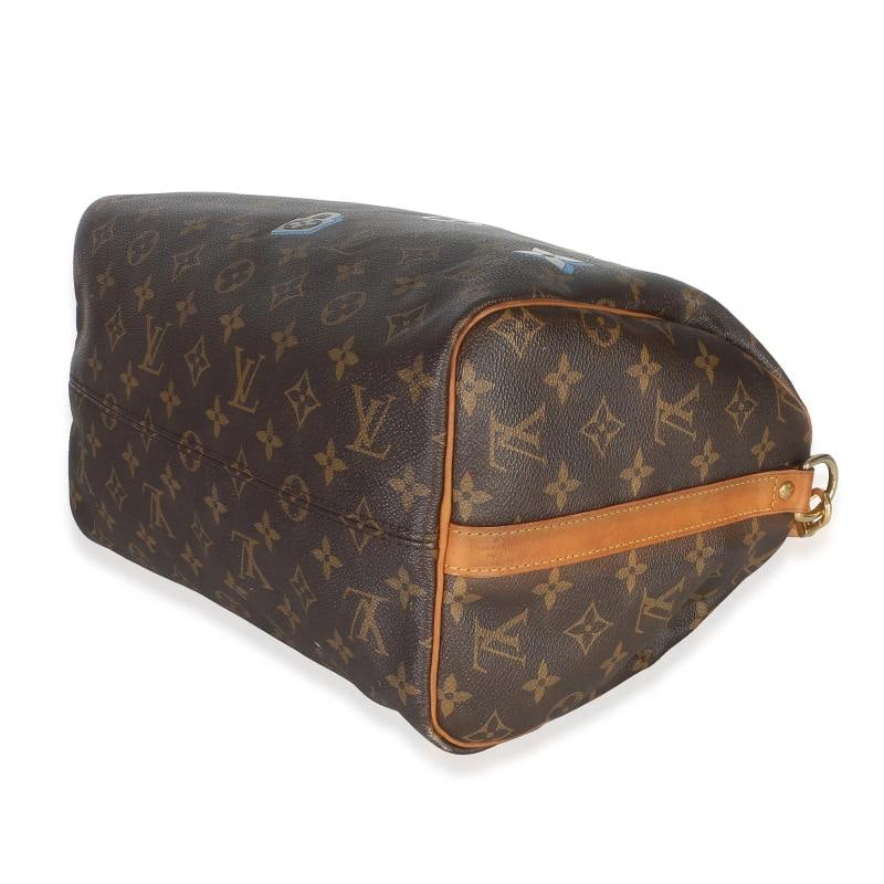 Louis Vuitton Monogram Canvas Love Lock Speedy Bandouliere 30 - 6