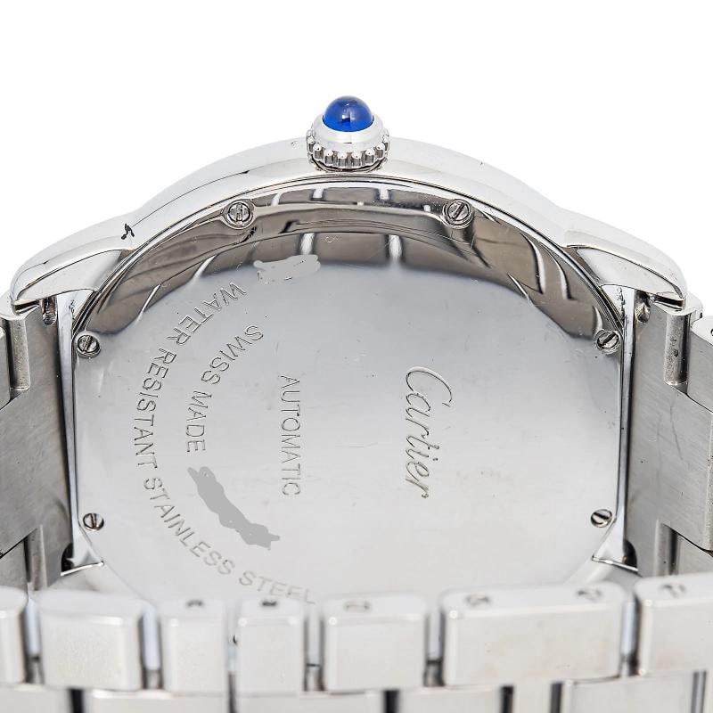 Cartier W6701011 Ronde Solo SS Silver Dial Quartz Men's Watch 42mm - 6