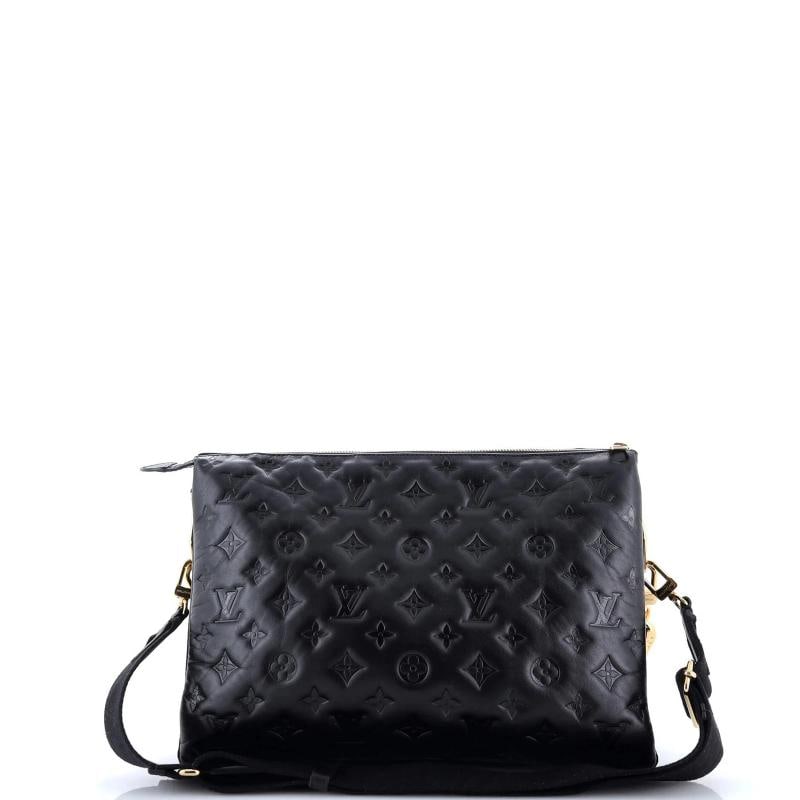 Louis Vuitton Coussin Bag Monogram Embossed Lambskin MM - 3