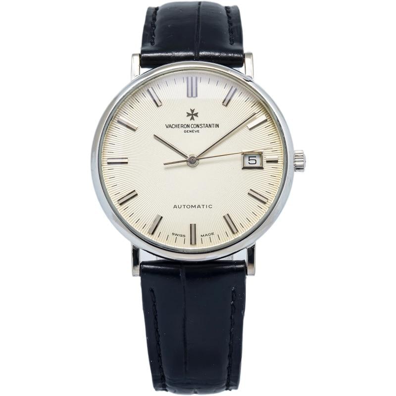 Vacheron Constantin Patrimony 42002 18k White Gold 2005 Papers Silver Dial 35mm: Case Size 35mm Wrist Fit 7inches Box No Papers Yes Condition Ã¢â‚¬â€ Used - Good Full Specifications Brand Vacheron Constantin Model Patrimony Customized No
