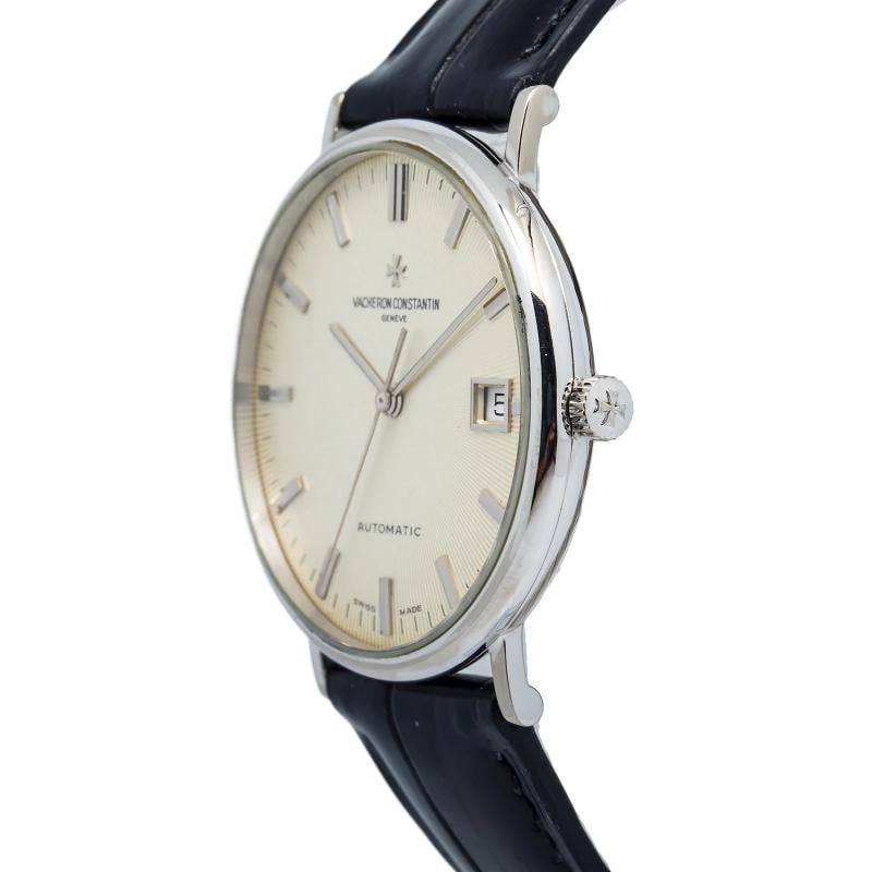 Vacheron Constantin Patrimony 42002 18k White Gold 2005 Papers Silver Dial 35mm - 3