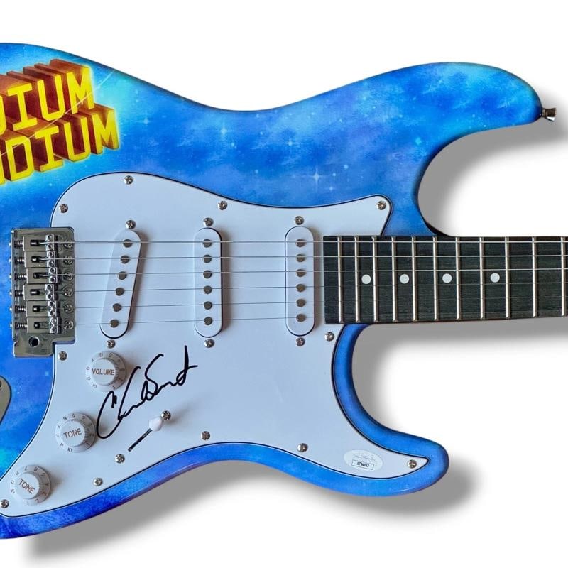 Red Hot Chili Peppers Signed Guitar Lot of 4 JSA COA Kiedis Frusciante Flea +1 - 12