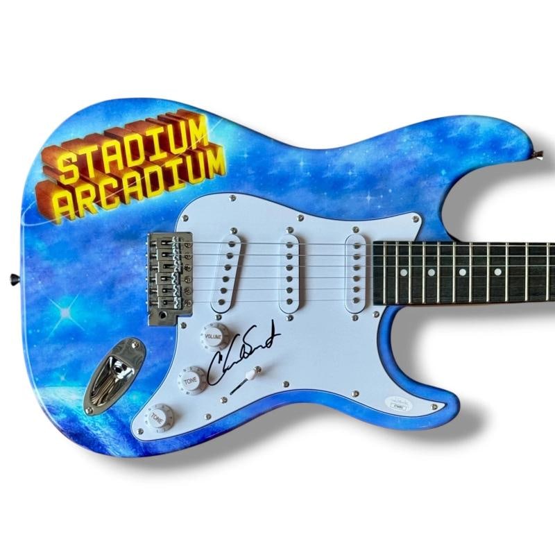 Red Hot Chili Peppers Signed Guitar Lot of 4 JSA COA Kiedis Frusciante Flea +1 - 5