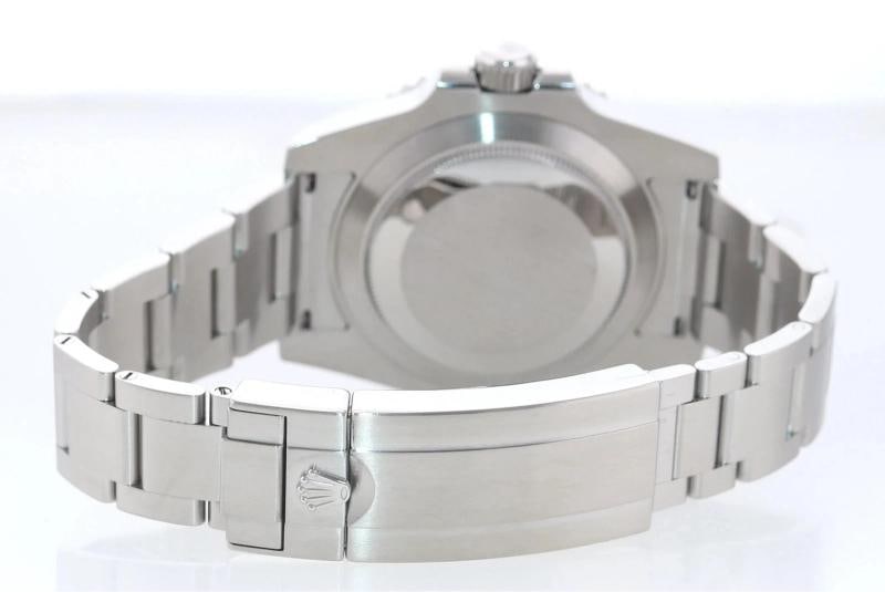 2013 MINT PAPERS Rolex Submariner Hulk Green Dial Ceramic 116610LV Steel Watch - 6